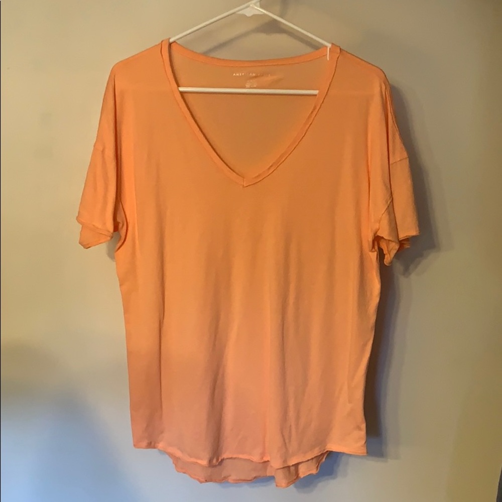 Light Orange American Eagle Tee
